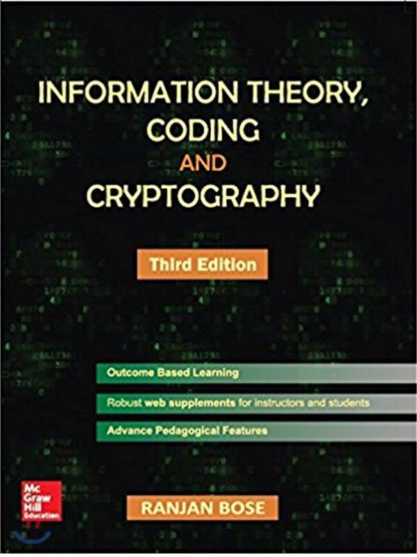 Information Theory, Coding & Cryptography|3rd Edition