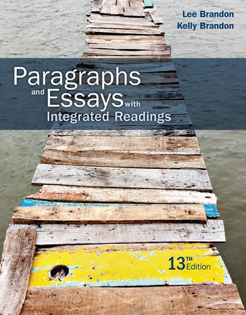 Paragraphs and Essays: With Integrated Readings (Mindtap Course List)