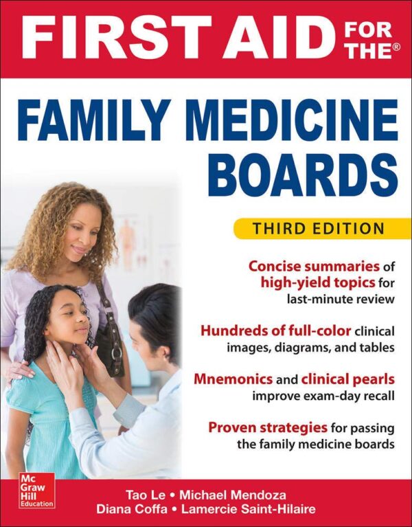 First Aid for the Family Medicine Boards (A & L REVIEW)