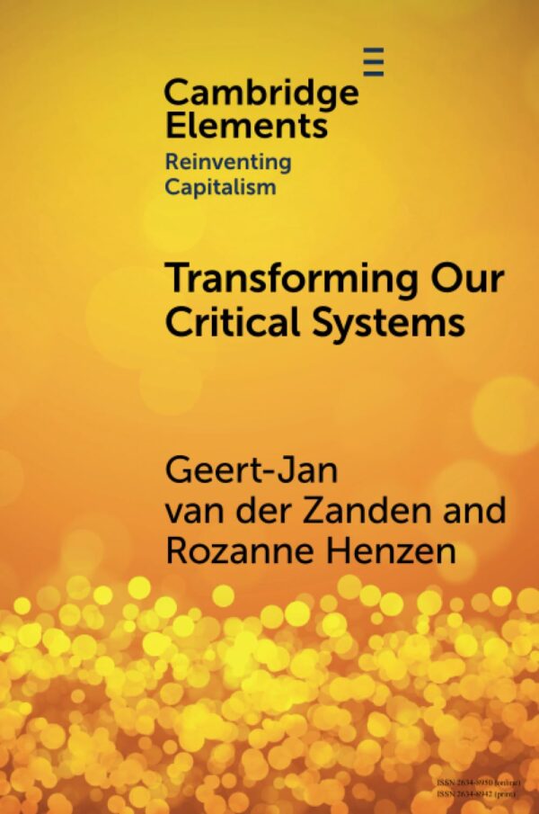 Transforming our Critical Systems: How Can We Achieve the Systemic Change the World Needs? (Elements in Reinventing Capitalism)