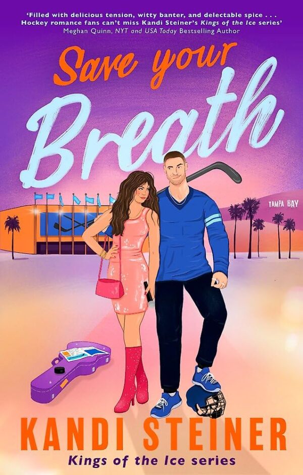 Save Your Breath: A Steamy Fake Engagement Popstar x Hockey Romance (Kings of the Ice)