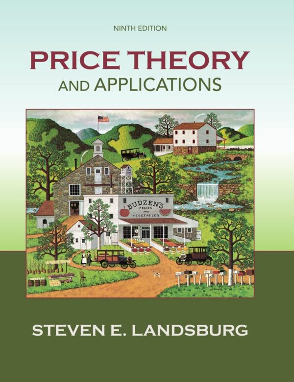 Price Theory and Applications (Upper Level Economics Titles)