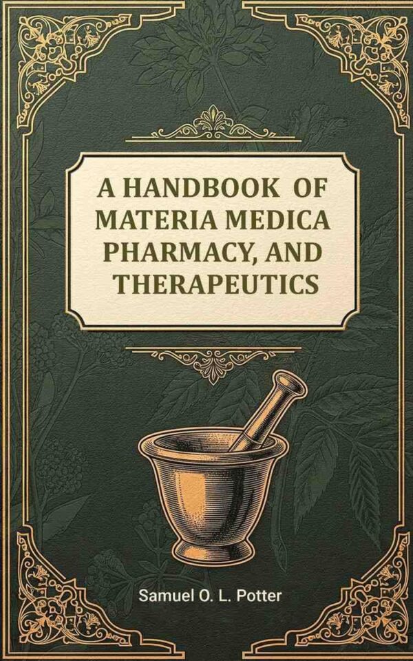 A Handbook of Materia Medica, Pharmacy, and Therapeutics [Hardcover]
