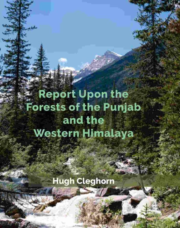 Report Upon the Forests of the Punjab and the Western Himalaya [Hardcover]