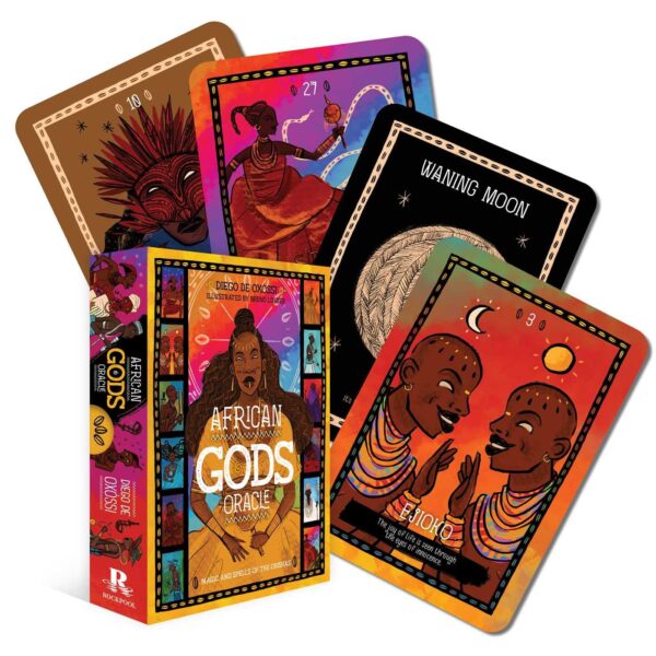 African Gods Oracle: Magic and spells of the Orishas: Magic and Spells of the Orishas, 36 Gilded Cards and 128-page Full-color Guidebook (Rockpool Oracle)
