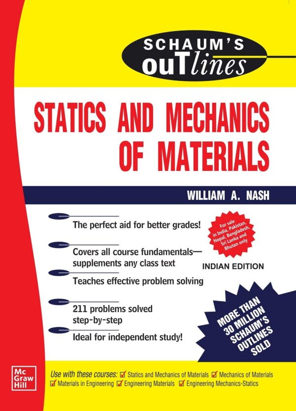 Schaums Outline Of Statics And Mechanics Of Materials (Pb 2020)
