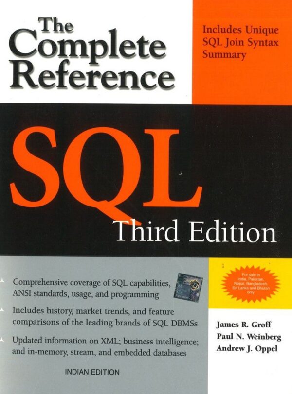 SQL: THE COMPLETE REFERENCE