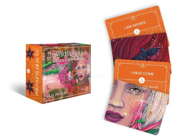 Wild Bohemian: 40 Full-color Affirmation Cards (Rockpool Mini Cards)