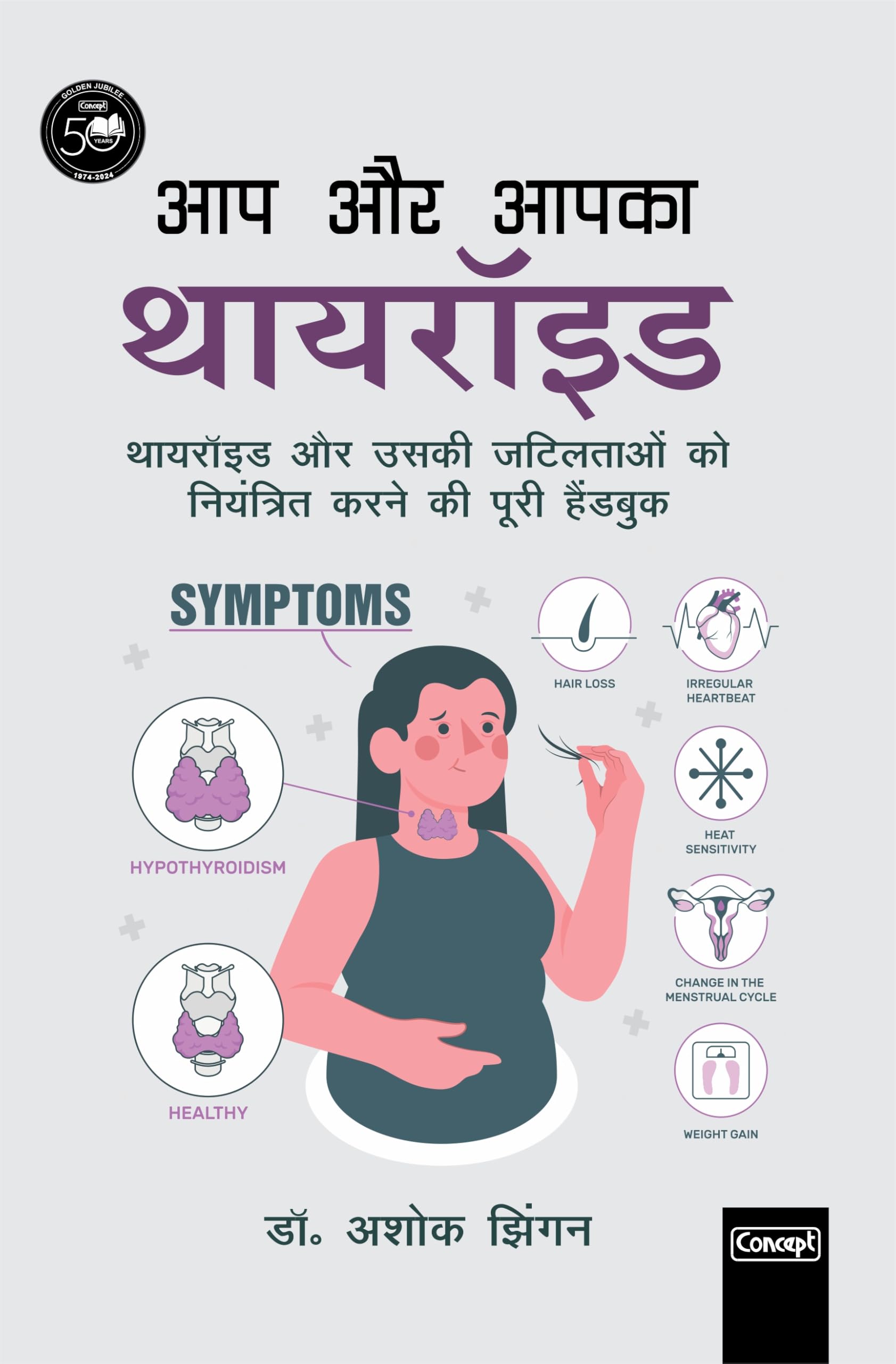 Aap or Aapka Thyroid: Thyroid or unki Jatiltaon ko Niyantrit karne ki Puri Handbook (HINDI)