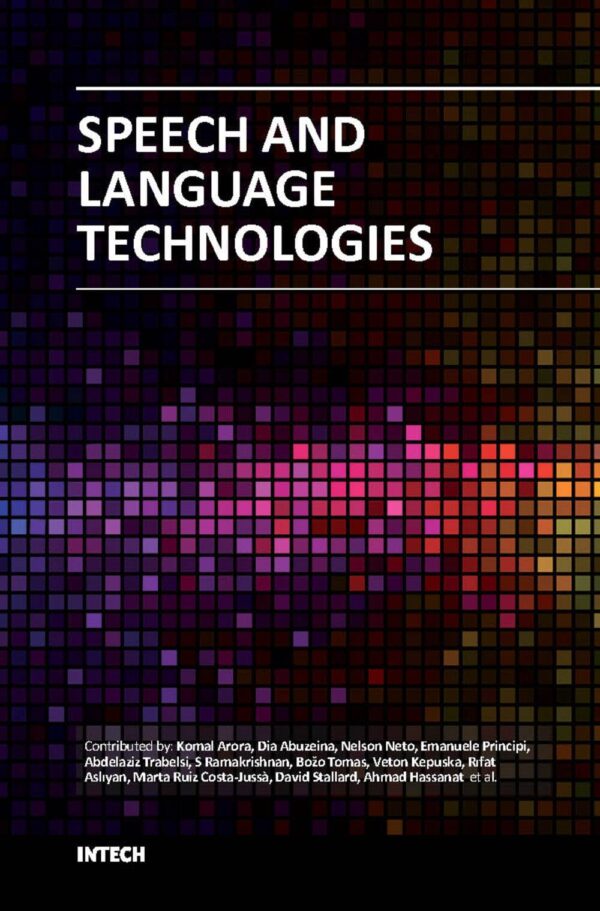 Speech and Language Technologies