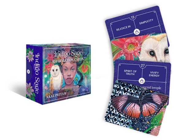 Indigo Sage: 40 Full-color Affirmation Cards (Rockpool Mini Cards)