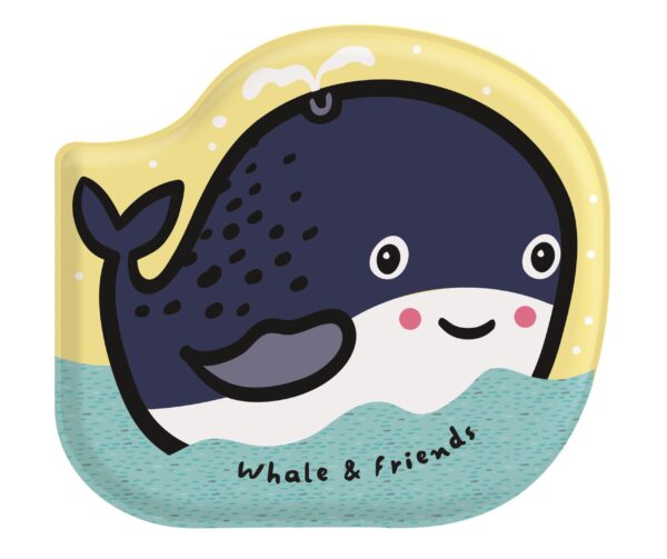 Whale & Friends: Watch me change colour in water! (Wee Gallery Shaped Bath Books)