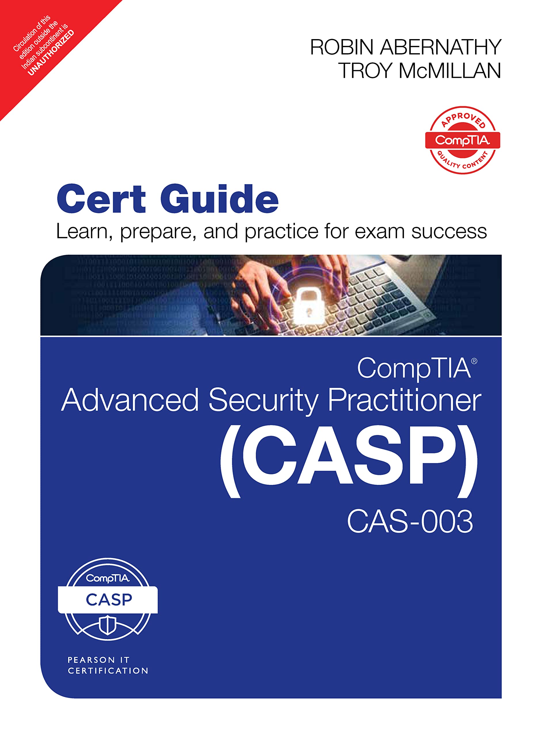 CompTIA Advanced Security Practitioner (CASP) CAS-003 Cert Guide, 2e