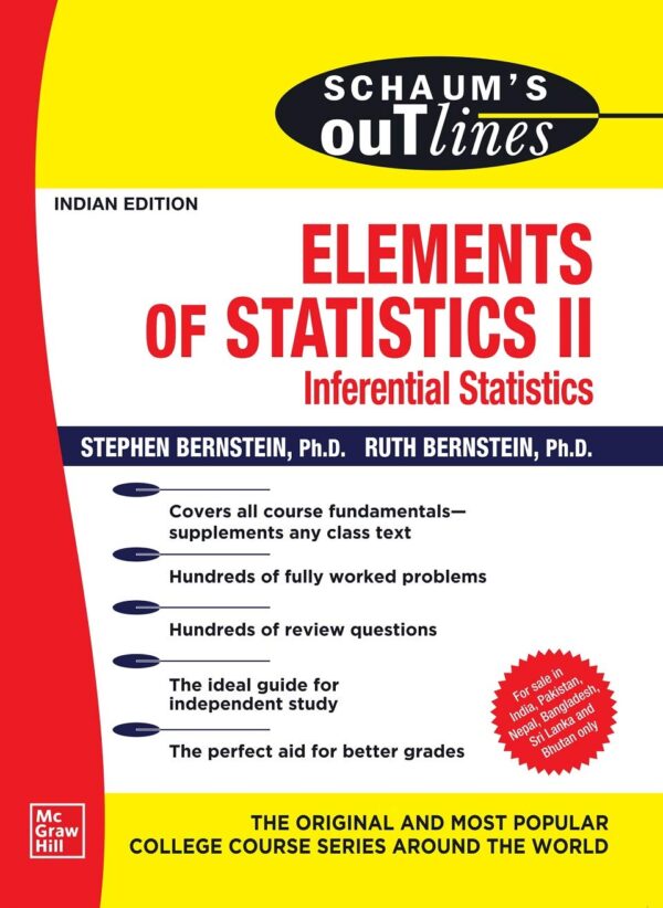 Schaums Outline Of Elements Of Statistics Ii Inferential Statistics (Pb 2020)