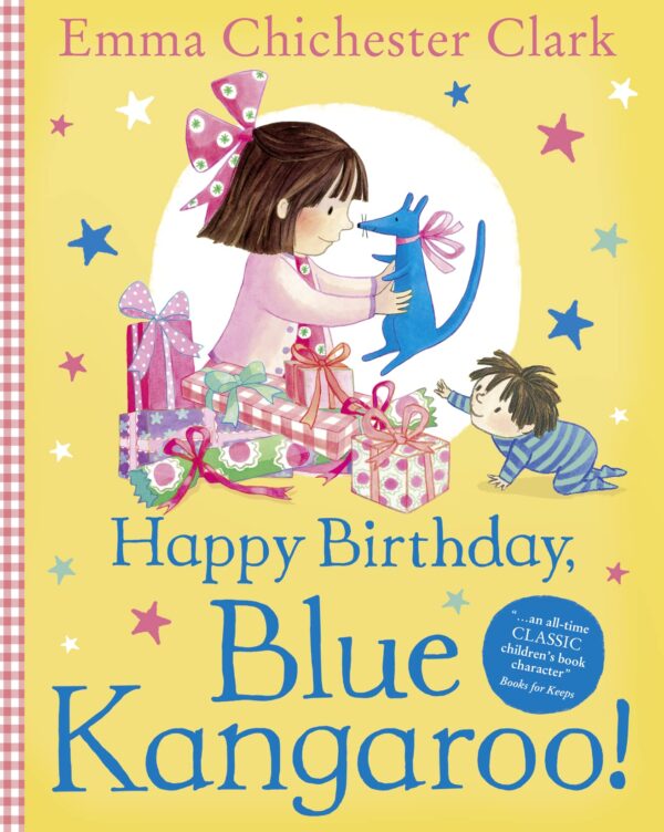 HAPPY BIRTHDAY, BLUE KANGAROO]