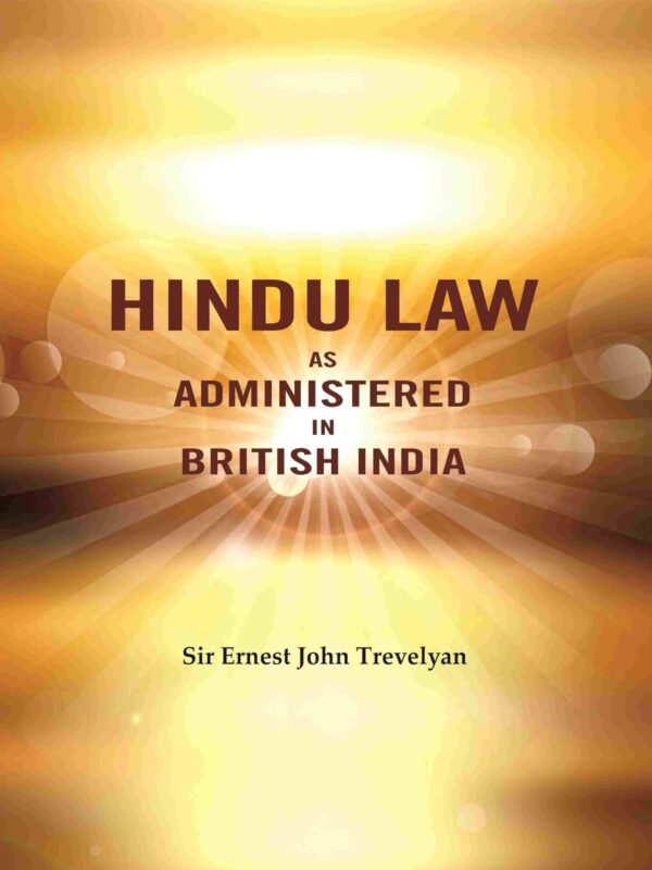Hindu Law as Administered in British India