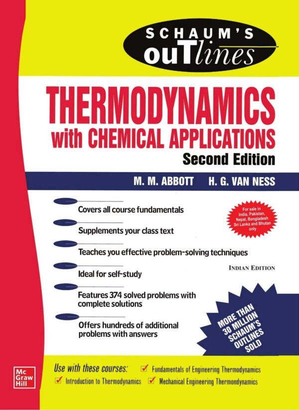 Schaums Outline Of Thermodynamics With Chemical Applications 2Ed (Pb 2020)
