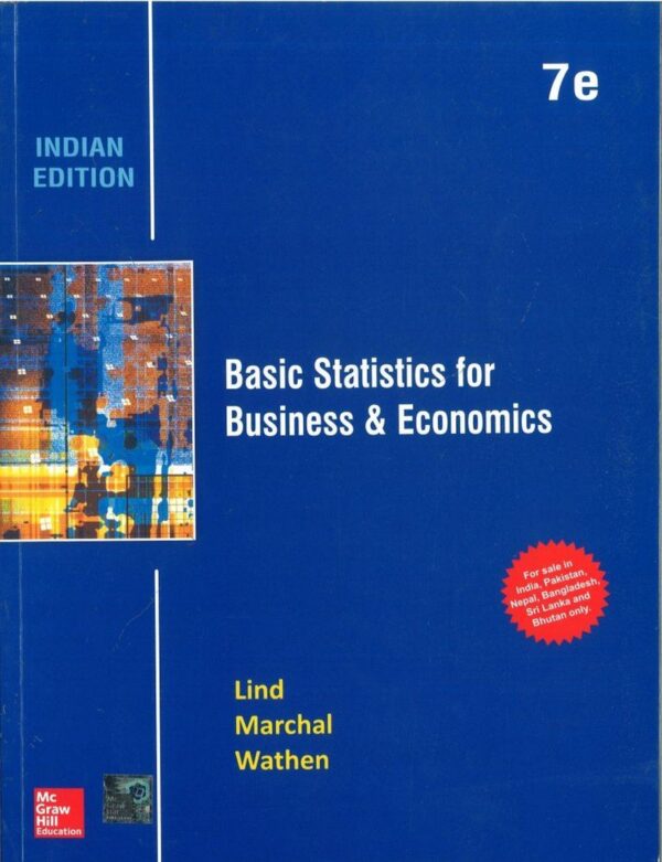 Basic Statistics For Business And Economics 7Ed (Pb 2016)