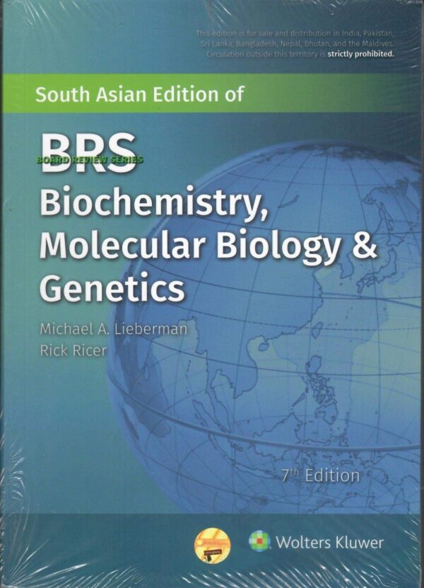 BRS Biochemistry, Molecular Biology, and Genetics, 7th South Asian ed