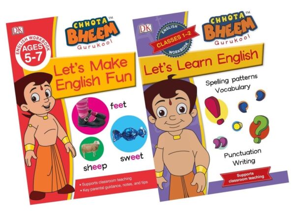 Chhota Bheem GuruKool - Pack 4 (Combo of two books)