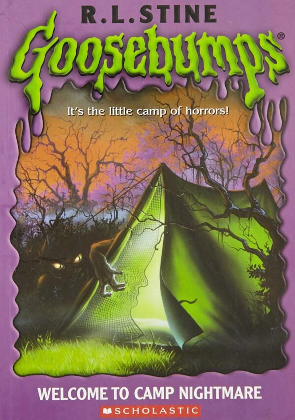 GB #09 WELCOME TO CAMP NIGHTMARE R.L. Stine (Goosebumps)