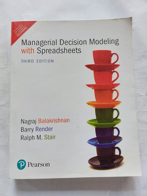 Managerial Decision Modeling with Spreadsheets, 3e