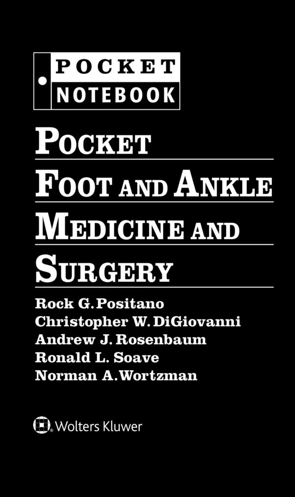 Pocket Foot And Ankle Medicine And Surgery (Loose Leaf 2019) (Pocket Notebook Series)