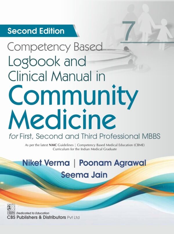 Competency Based Logbook and Clinical Manual in Community Medicine, 2/e for First, Second and Third Professional MBBS (PB 2026)
