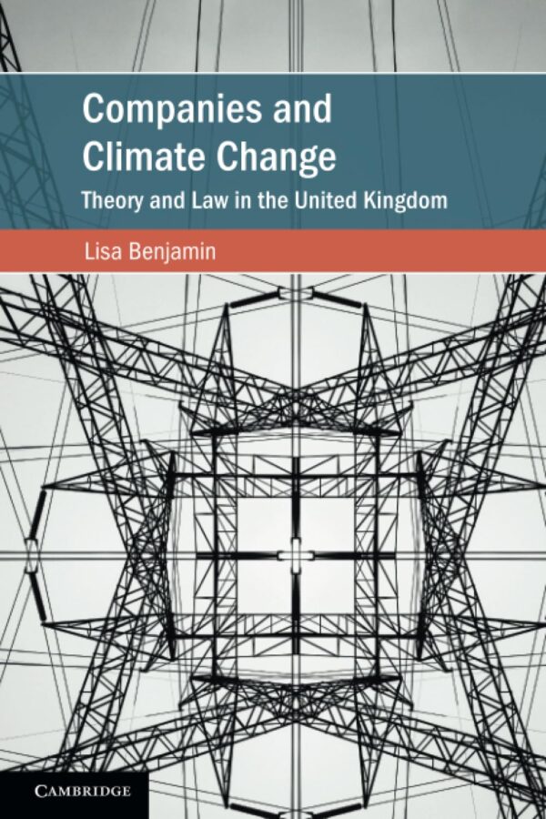 Companies and Climate Change: Theory and Law in the United Kingdom (Cambridge Studies on Environment, Energy and Natural Resources Governance)