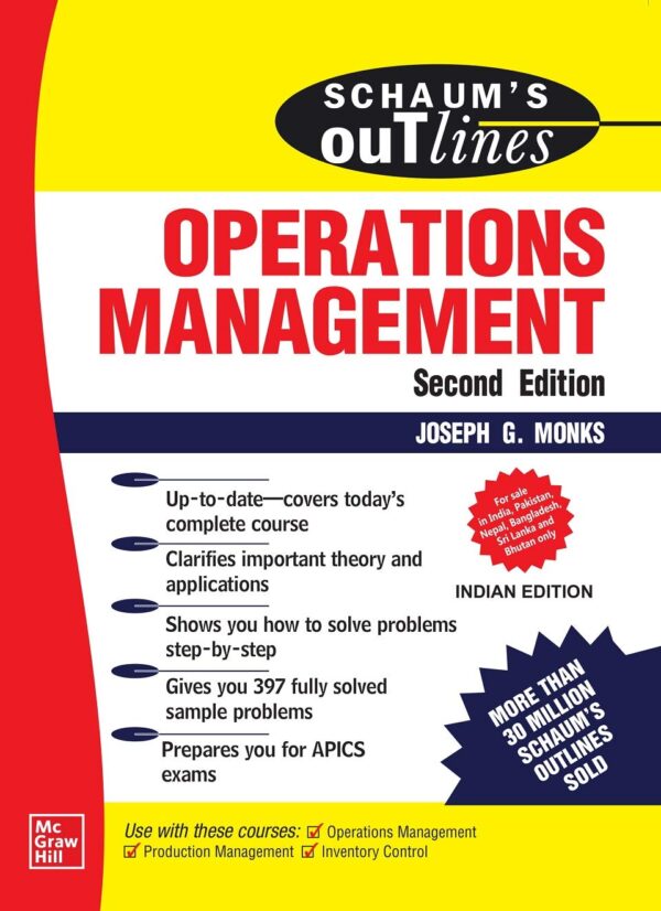 SCHAUM'S OUTLINE OF OPERATIONS MANAGEMENT, 2ND EDITION