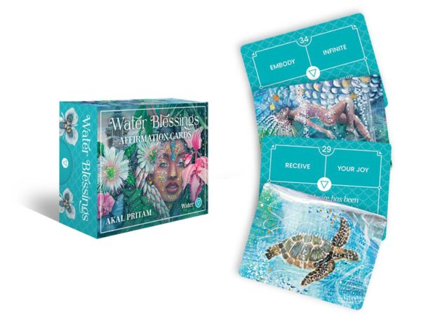 Water Blessings: Affirmation cards: 40 Full-color Affirmation Cards