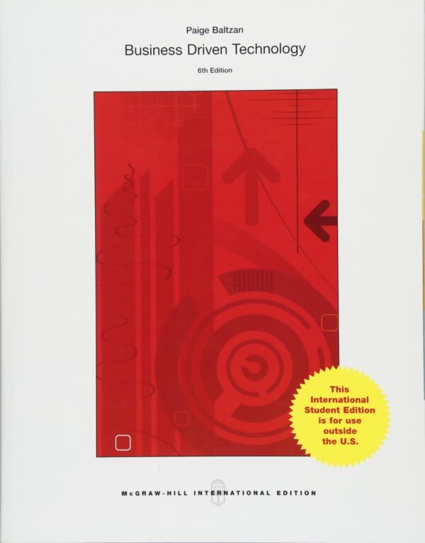 Business-Driven Technology (Int'l Ed)
