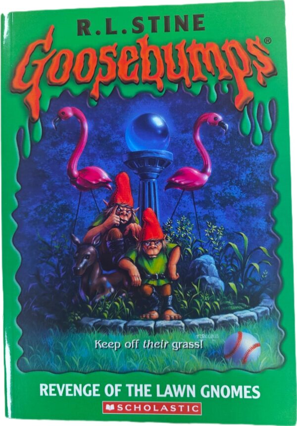 GB #34 REVENGE OF THE LAWN GNOMES R.L. Stine (Goosebumps)
