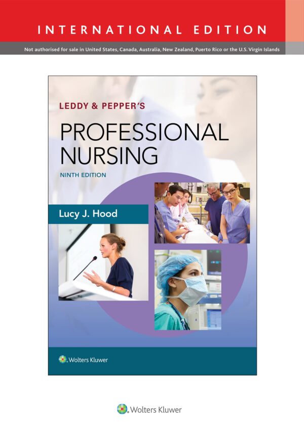 LEDDY AND PEPPERS PROFESSIONAL NURSING 9ED (IE) (PB 2018)