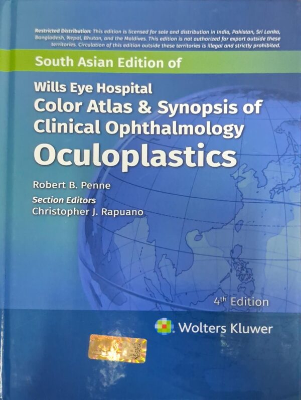 WILLS EYE HOSPITAL COLOR ATLAS AND SYNOPSIS OF CLINICAL OPHTHALMOLOGY OCULOPLASTICS 4ED (SAE) (HB 2026)