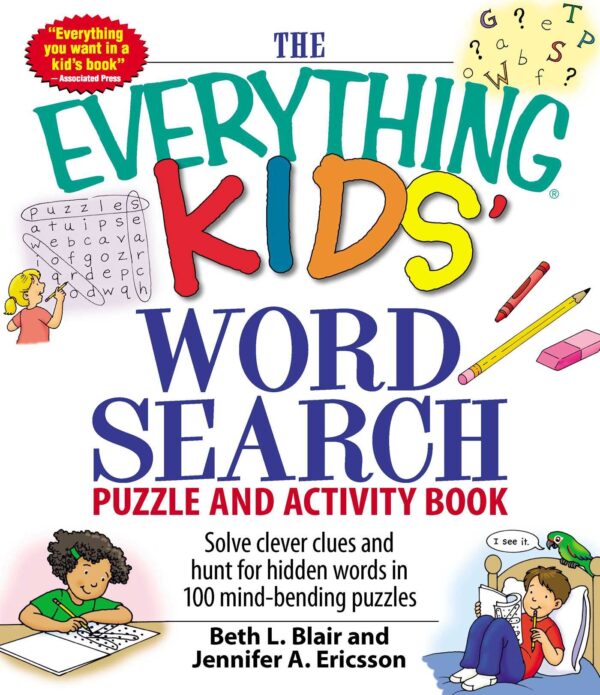 Everything Kids' Word Search Puzzle And Activity Book