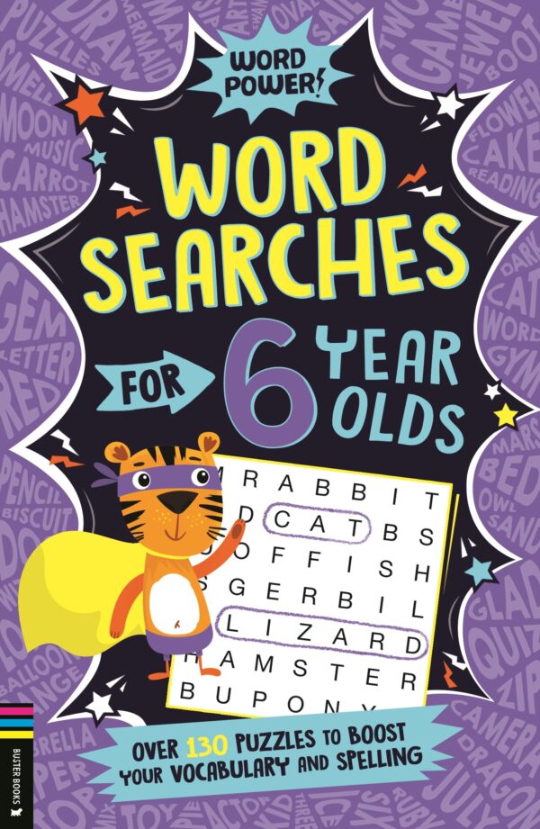 WORDSEARCHES FOR 6 YEAR OLDS