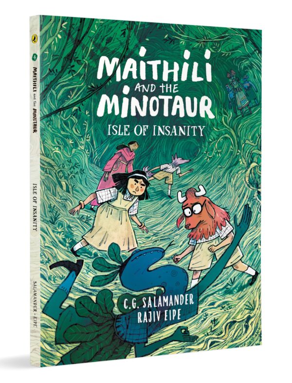 Maithili and the Minotaur: Isle of Insanity (Book 4 in an Outlandish Graphic Novel Series)