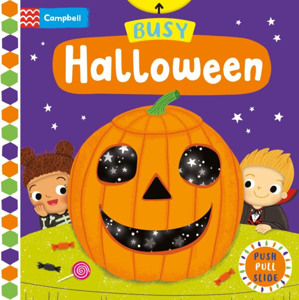 Busy Halloween: A Push, Pull, Slide Book (Campbell Busy Books)