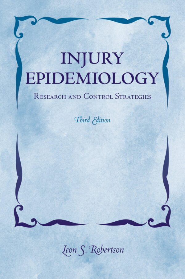 Injury Epidemiology: Research and control strategies