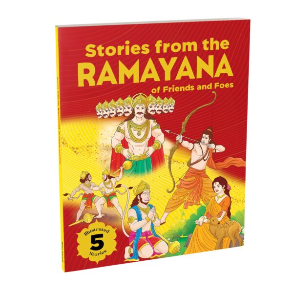 Stories from the Ramayana - of Friends and Foes: 5 Illustrated Tales of Hanuman, Rama, Sita, Lakshmana, and Ravana | Hindu Mythology | Indian Gods and ... & Legends I Ages 6+ | Select Learning