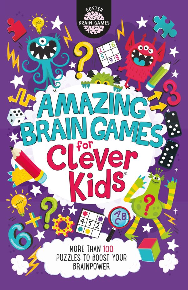 AMAZING BRAIN GAMES FOR CLEVER KIDS
