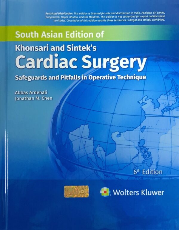 KHONSARI AND SINTEKS CARDIAC SURGERY SAFEGUARDS AND PITFALLS IN OPERATIVE TECHNIQUE 6ED (SAE) (HB-2026)