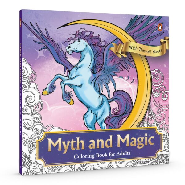 Myth and Magic: Colouring Book for Adults with Tear out Sheets: Relax and Unwind with Dragons, Fairies, and Mythical Creatures ― Intricate Designs for Stress Relief and Creativity | Tear-Out Sheets for Easy Display| Select Learning