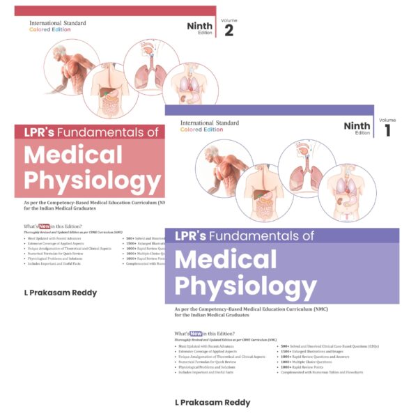 Lpr Fundamentals Of Medical Physiology 9Ed 2 Vol Set (Pb 2025)