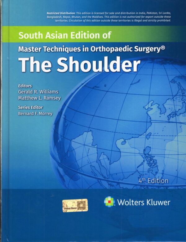 MASTER TECHNIQUES IN ORTHOPAEDIC SURGERY THE SHOULDER 4ED (SAE) (HB 2026)
