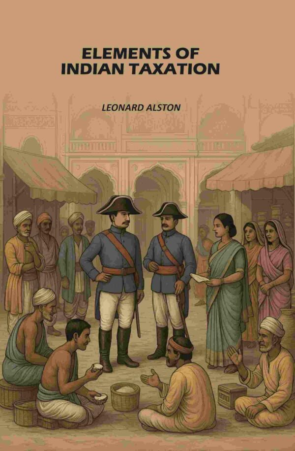 Elements of Indian Taxation: Elements of the Theory of Taxation with Special Reference to Indian Conditions [Hardcover]