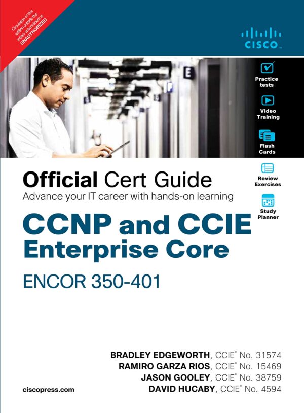 CCNP AND CCIE ENTERPRISE CORE ENCOR 350-401 OFFICIAL CERT GU (Old edition)