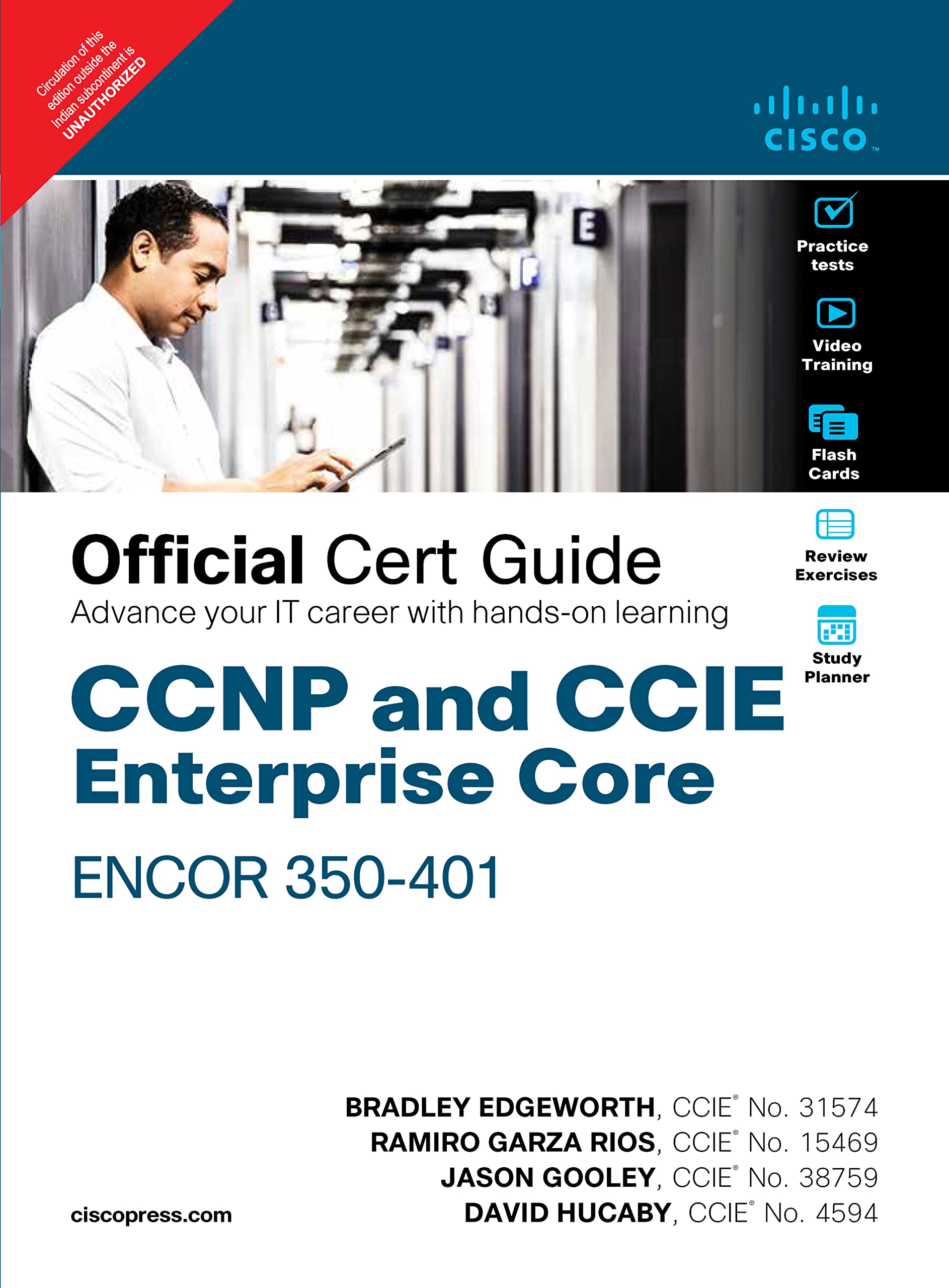 CCNP AND CCIE ENTERPRISE CORE ENCOR 350-401 OFFICIAL CERT GU (Old edition)