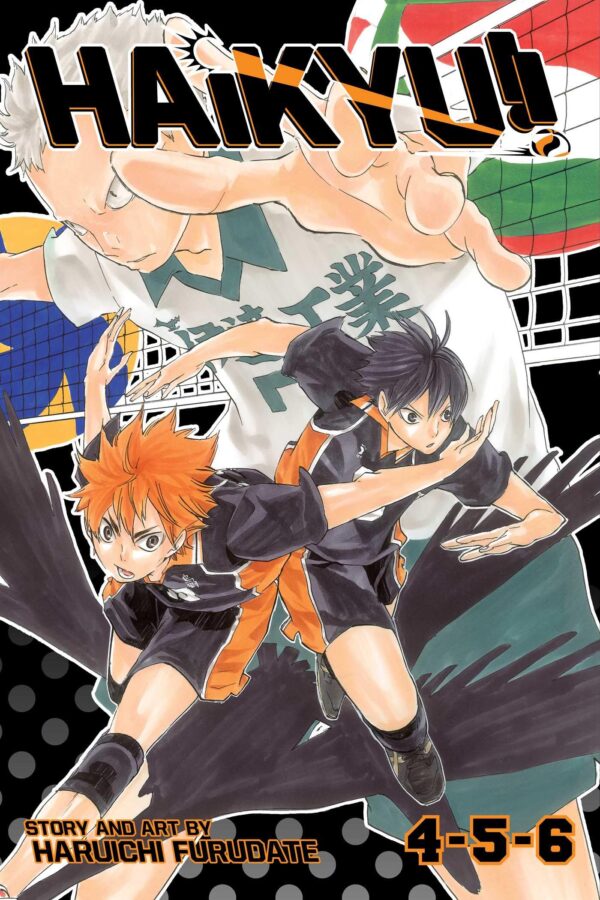 Haikyu! 3-in-1 Edition 2: Includes vols. 4, 5 & 6: Volume 2